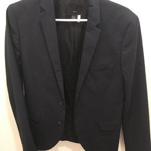 H&M Men's Navy Blazer/Jacket